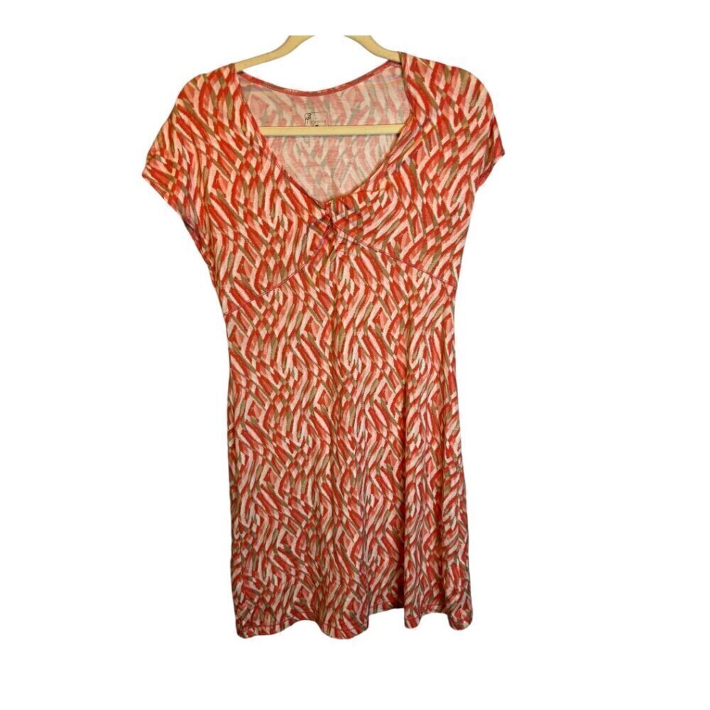 Title Nine Dress‎ Women's Size Small Pink Gray Summer